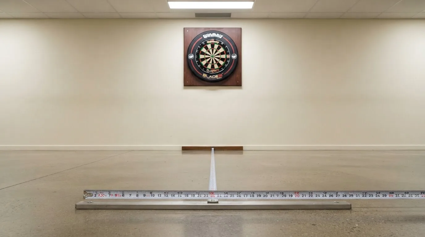 Een lege rechtszaal met houten banken in het ochtendlicht